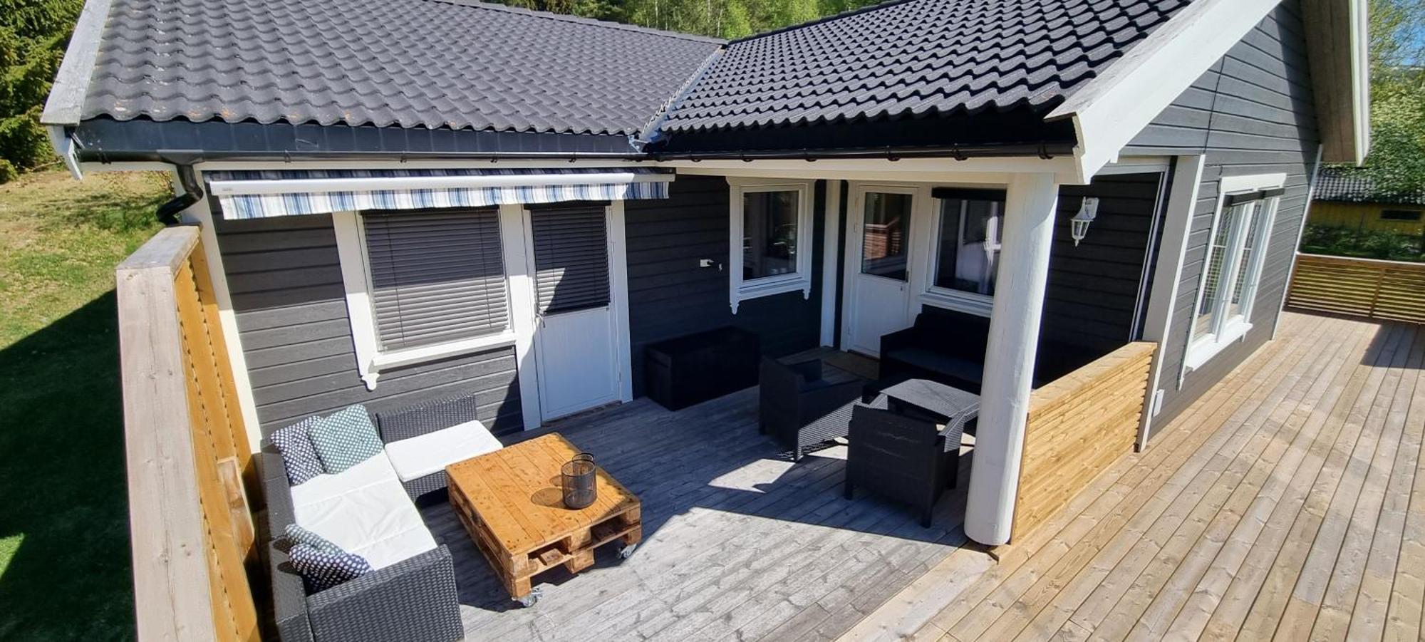 Hus I Flott Natur. Ferienhaus *
